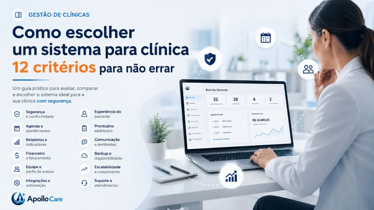 Como escolher um sistema para clínica sem comprometer o crescimento