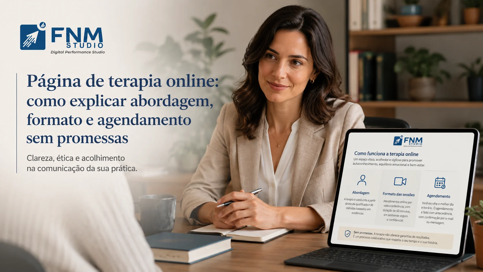Página de terapia online